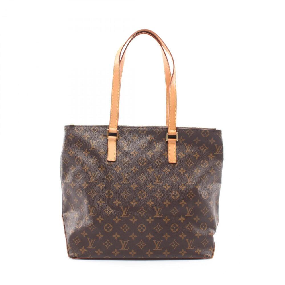 LOUIS VUITTON Brown Monogram Leather Tote Bag - Picture 1 of 11